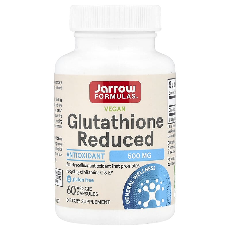 Jarrow Formulas Glutathoine Reduced 500 mg