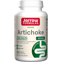 Load image into Gallery viewer, Jarrow Formulas Artichoke, 500 mg 180 Veggie Capsules

