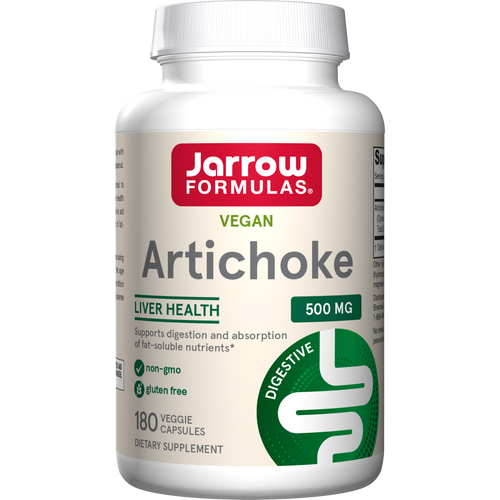 Jarrow Formulas Artichoke, 500 mg 180 Veggie Capsules