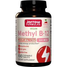 Load image into Gallery viewer, Jarrow Formulas Methyl B-12 Cherry - 500mcg
