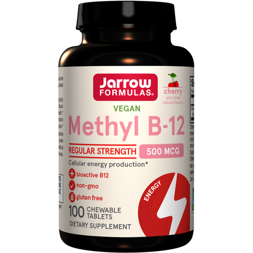 Jarrow Formulas Methyl B-12 Cherry - 500mcg