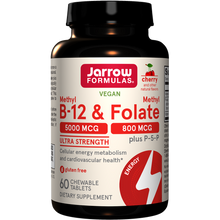 Load image into Gallery viewer, Jarrow Formulas Methyl B-12 &amp; Methyl Folate Cherry

