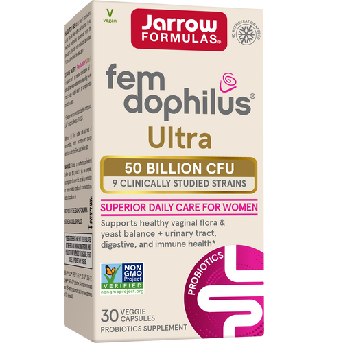 Jarrow Formulas Fem-Dophilus® Ultra 50 Billion CFU 30 Veggie Capsules