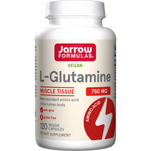 Load image into Gallery viewer, Jarrow Formulas L-Glutamine 750 mg 120 Veggie Capsules
