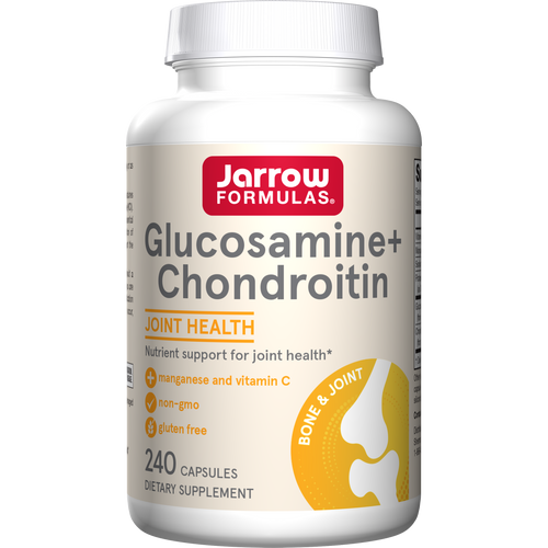Jarrow Formulas Glucosamine + Chondroitin 240 Capsules