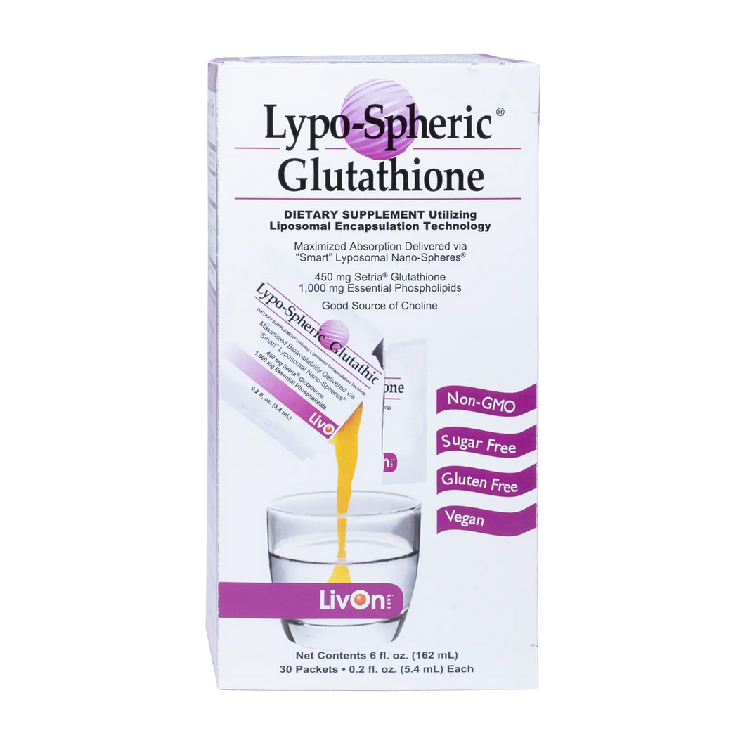 LivOn Labs Lypo-Spheric Glutathione 30 packets