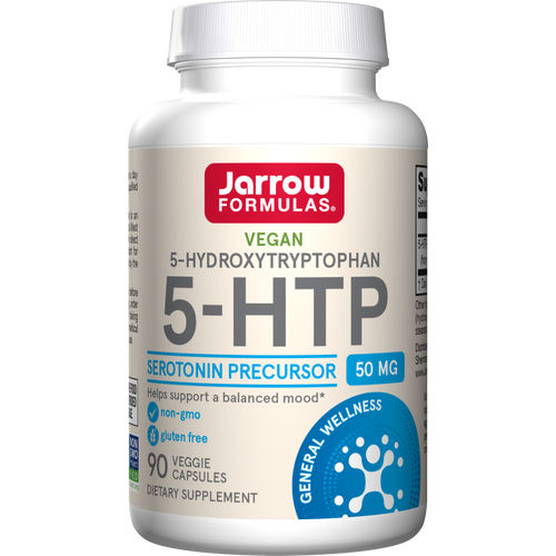 Jarrow Formulas 5-HTP 50 mg 90 Veggie Capsules