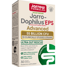 Load image into Gallery viewer, Jarrow Formulas Jarro-Dophilus EPS Advanced Ultra Gut Rescue 55 Billion CFU 30 Veggie Capsules
