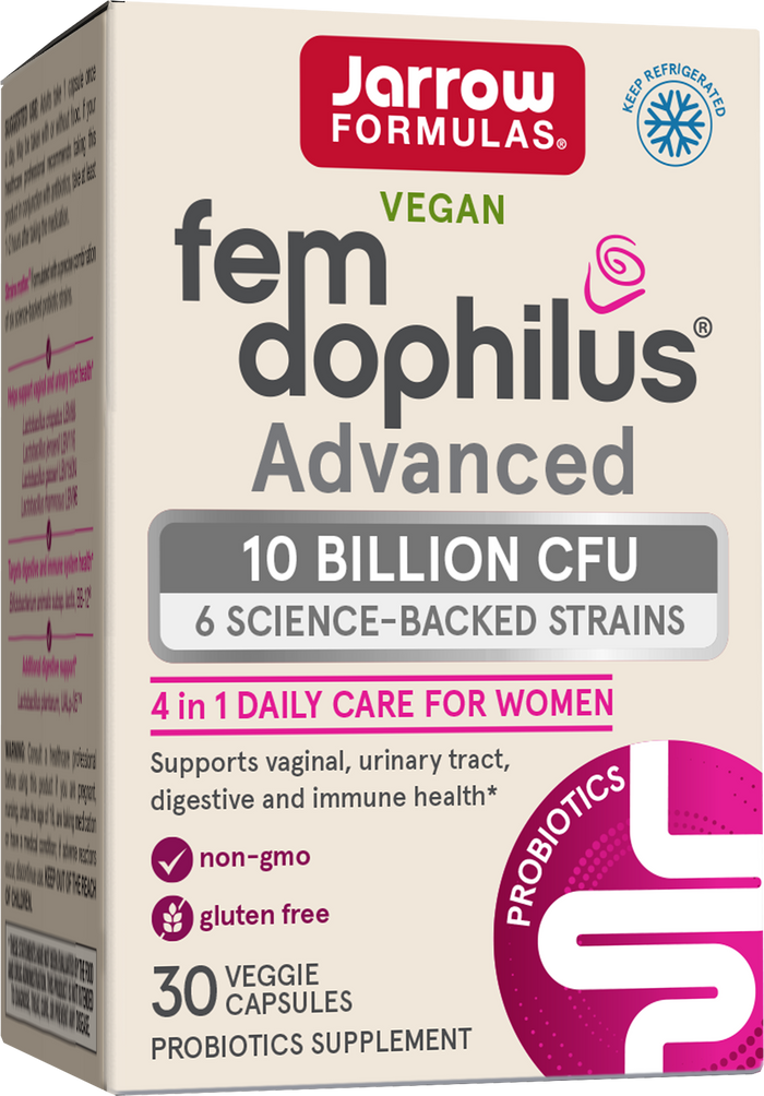 Jarrow Formulas Fem-Dophilus® Advanced - 10 Billion CFU (Refrigerated)