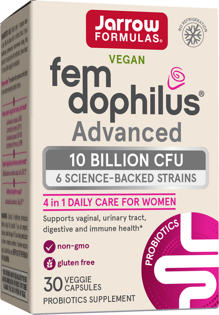 Jarrow Formulas Fem-Dophilus® Advanced - 10 Billion CFU (Shelf Stable)