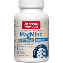 Load image into Gallery viewer, Jarrow Formulas Vegan MagMind Stress Resistance 60 Veggie Capsules
