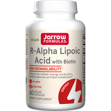 Load image into Gallery viewer, Jarrow Formulas R-Alpha Lipoic Acid with Biotin 60 Veggie Capsules
