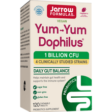 Load image into Gallery viewer, Jarrow Formulas Yum-Yum Dophilus® Natural Raspberry - 1 Billion CFU
