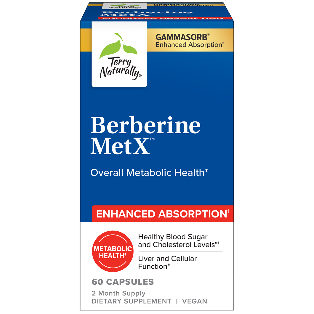Terry Naturally Berberine MetX Extra Strength 60 Capsules