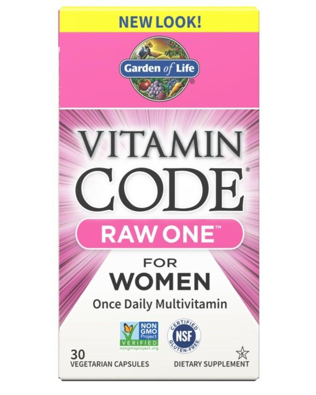Garden of Life Vitamin Code® RAW One™ Once Daily Multivitamin For Women