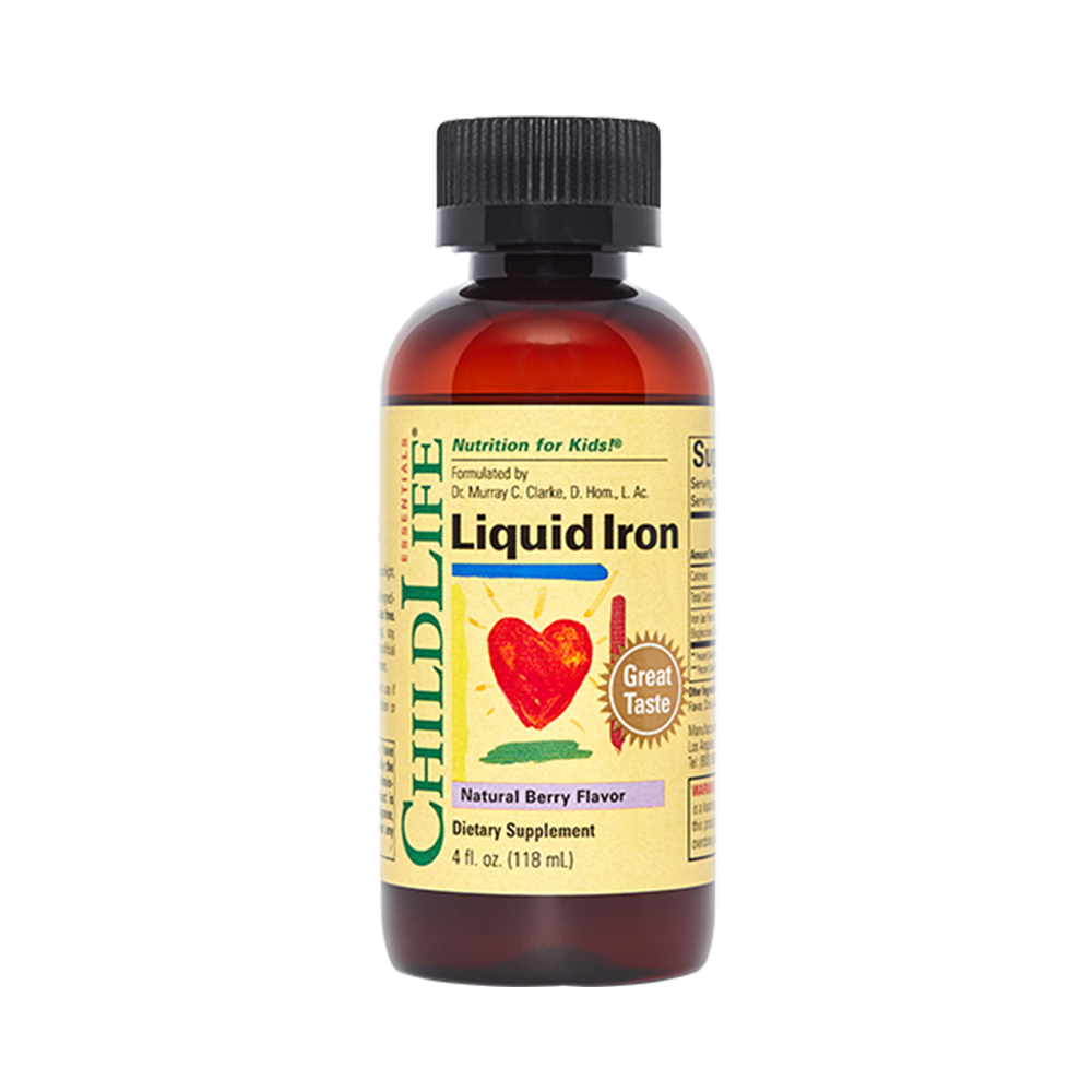 ChildLife Essentials Liquid Iron Natural Berry 4 fl oz (118 ml)