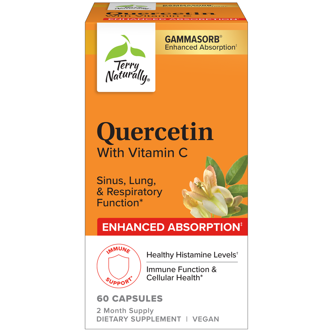 Terry Naturally Quercetin with Vitamin C 60 Capsules