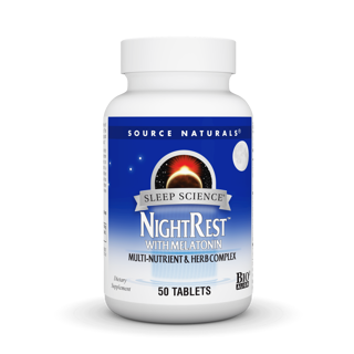 Source Naturals Sleep Science® NightRest™ With Melatonin