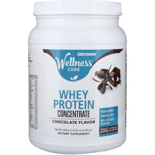 Load image into Gallery viewer, Life Extension Wellness Code Whey Protein Concentrate (Chocolate Flavor)
