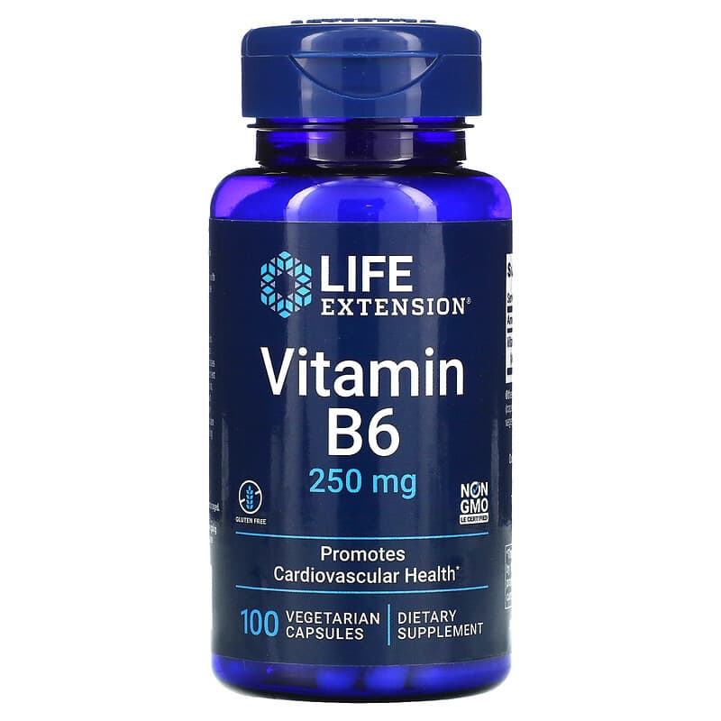 Life Extension Vitamin B6 250 mg