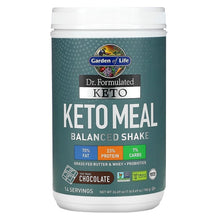 Load image into Gallery viewer, Garden of Life Dr. Formulated Keto Meal Balanced Shake Chocolate
