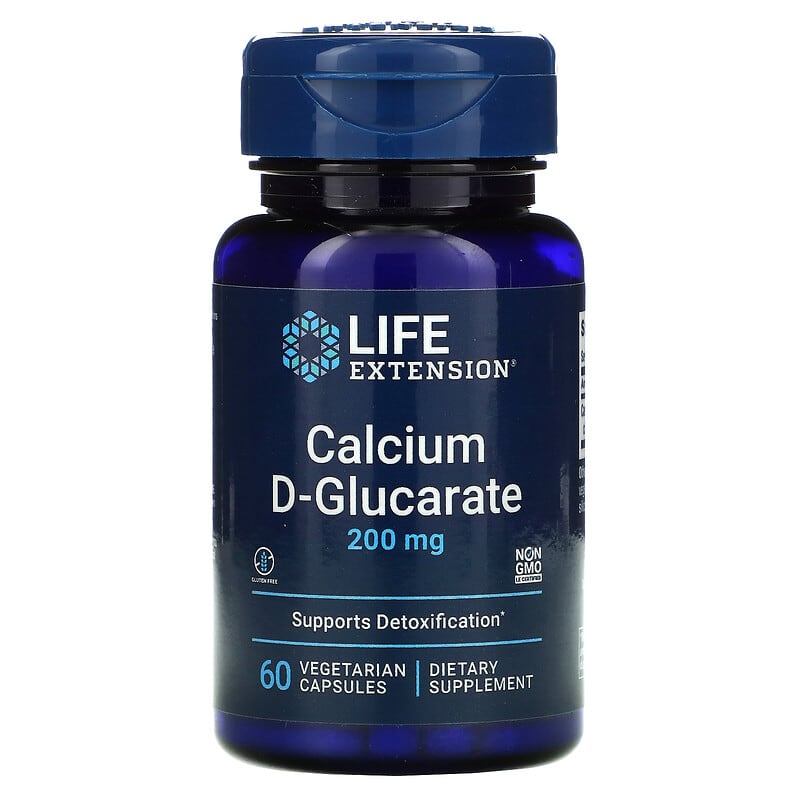 Life Extension Calcium D-Glucarate 200 mg