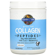 Load image into Gallery viewer, Garden of Life Grass Fed Collagen Peptides Unflavored
