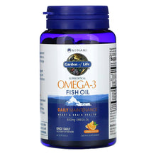 Load image into Gallery viewer, Minami Nutrition Garden of Life Supercritical Omega-3 Fish Oil Orange
