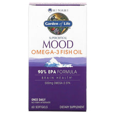 Load image into Gallery viewer, Minami Nutrition Garden of Life Supercritical Mood Omega-3 Fish Oil 500 mg
