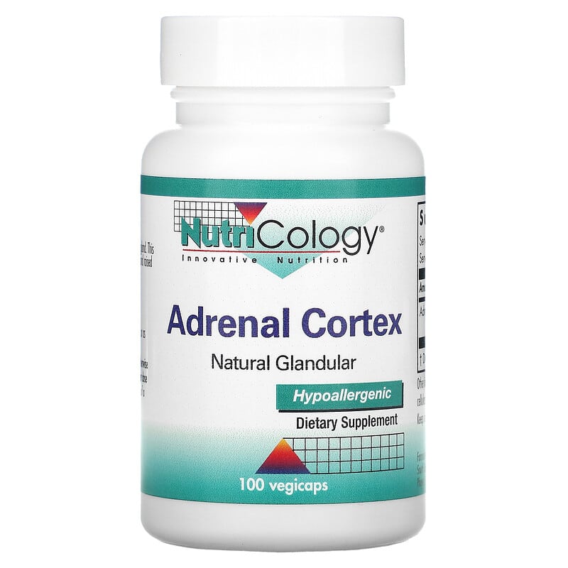 Nutricology Adrenal Cortex Natural Glandular