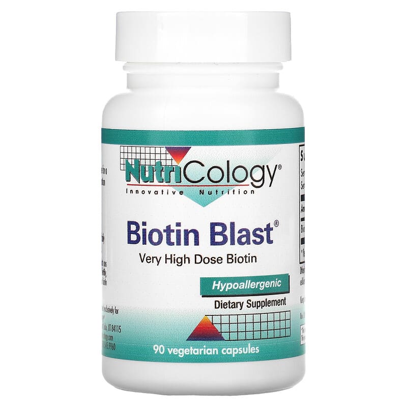 Nutricology Biotin Blast® 100 mg