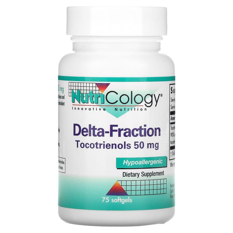 Nutricology Delta-Fraction Tocotrienols 50 mg