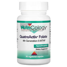 Load image into Gallery viewer, Nutricology QuatreActiv® Folate 4th Generation 5-MTHF
