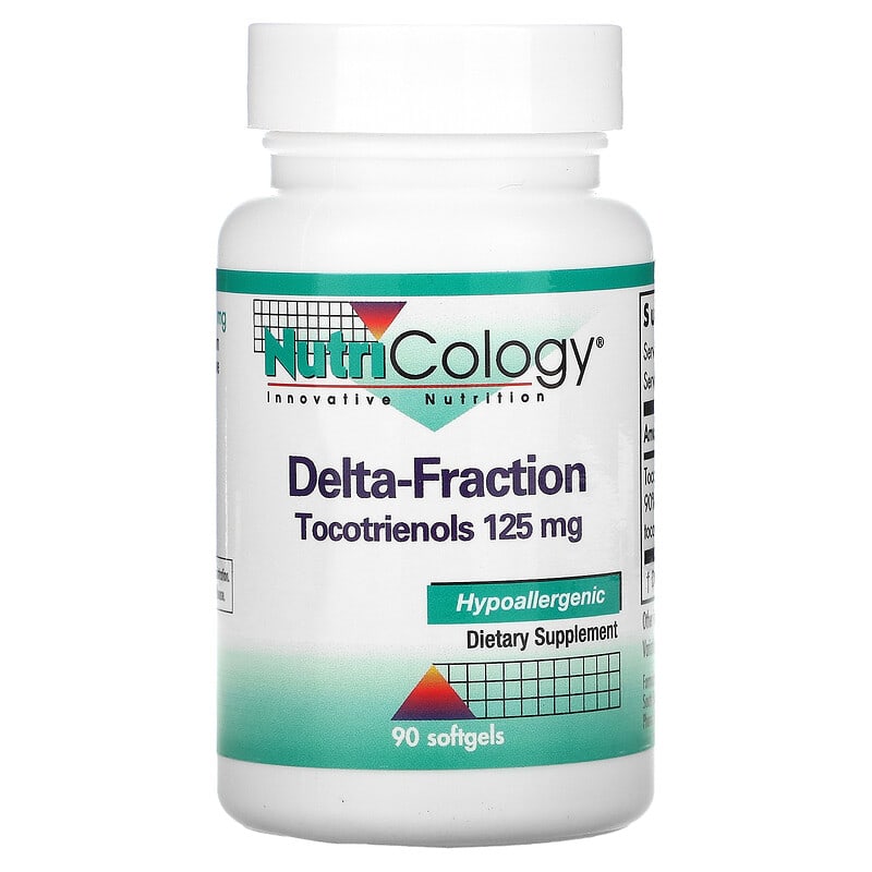 Nutricology Delta-Fraction Tocotrienols 125 mg