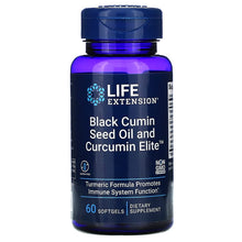 Load image into Gallery viewer, Life Extension Black Cumin Seed Oil and Curcumin Elite™
