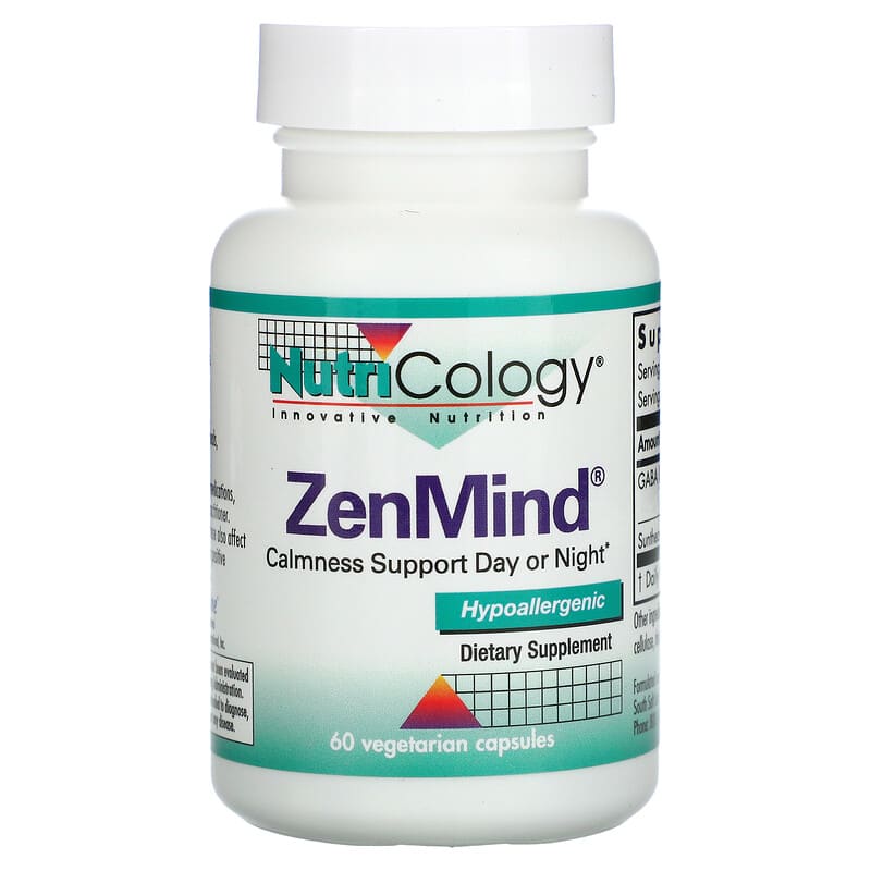 Nutricology ZenMind® Calmness Support Day or Night