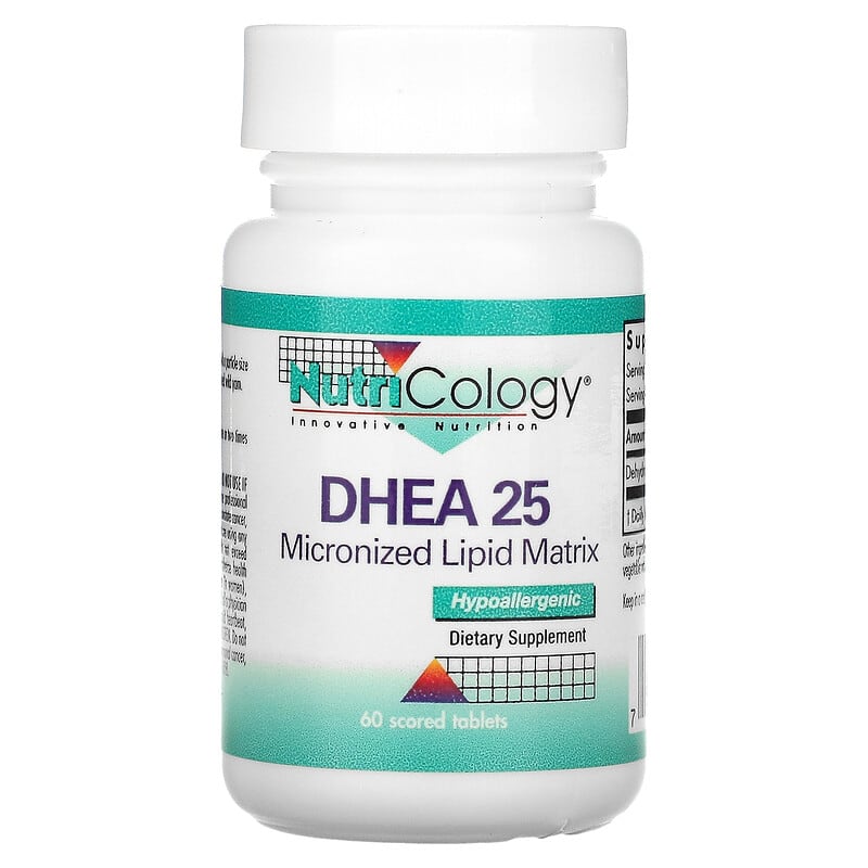 Nutricology DHEA 25 Micronized Lipid Matrix