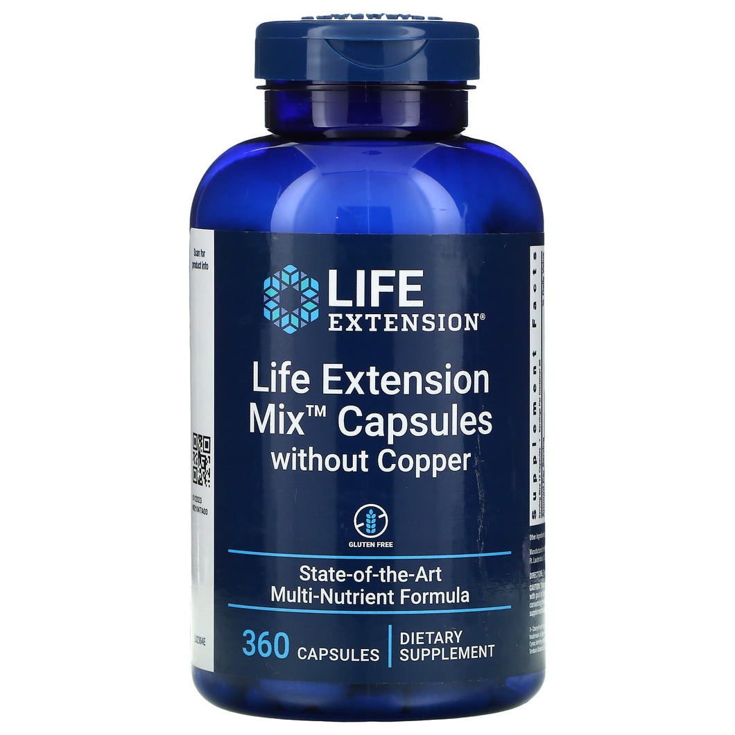 Life Extension Life Extension Mix™ Capsules without Copper