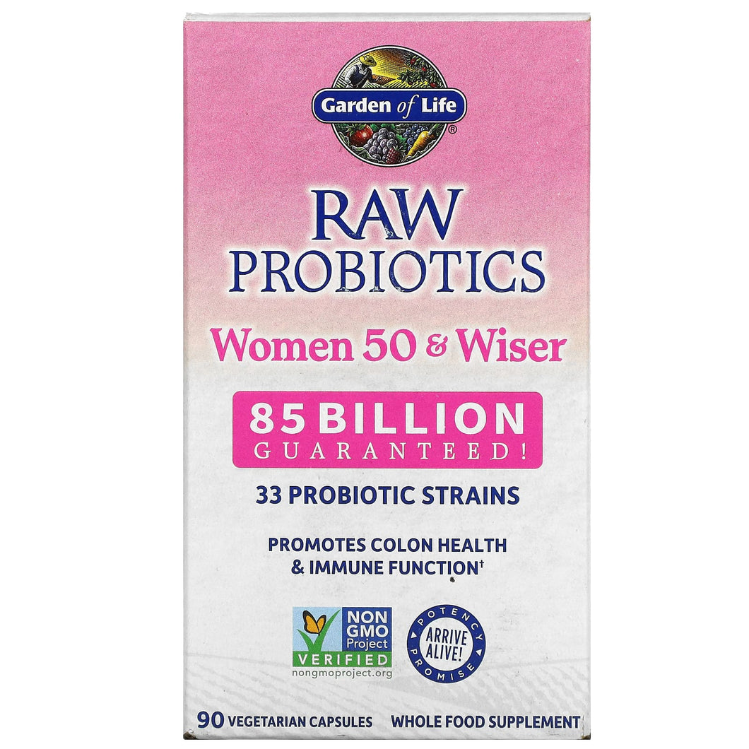 Garden of Life Raw Probiotics Women 50 & Wiser