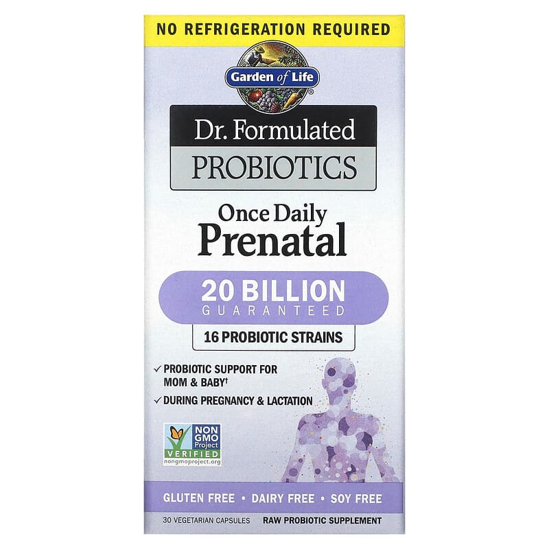 Garden of Life Dr. Formulated Probiotics Once Daily Prenatal