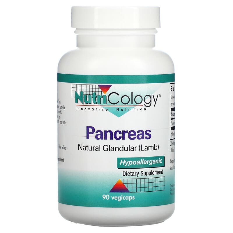 Nutricology Pancreas Natural Glandular (Lamb)