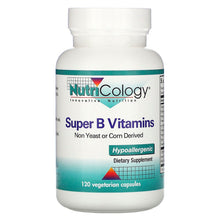 Load image into Gallery viewer, Nutricology Super B Vitamins Non Yeast or Corn Derived
