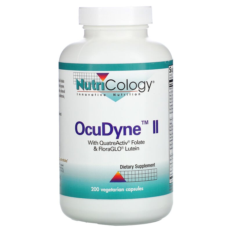 Nutricology OcuDyne II with QuatreActiv® Folate & FloraGLO® Lutein