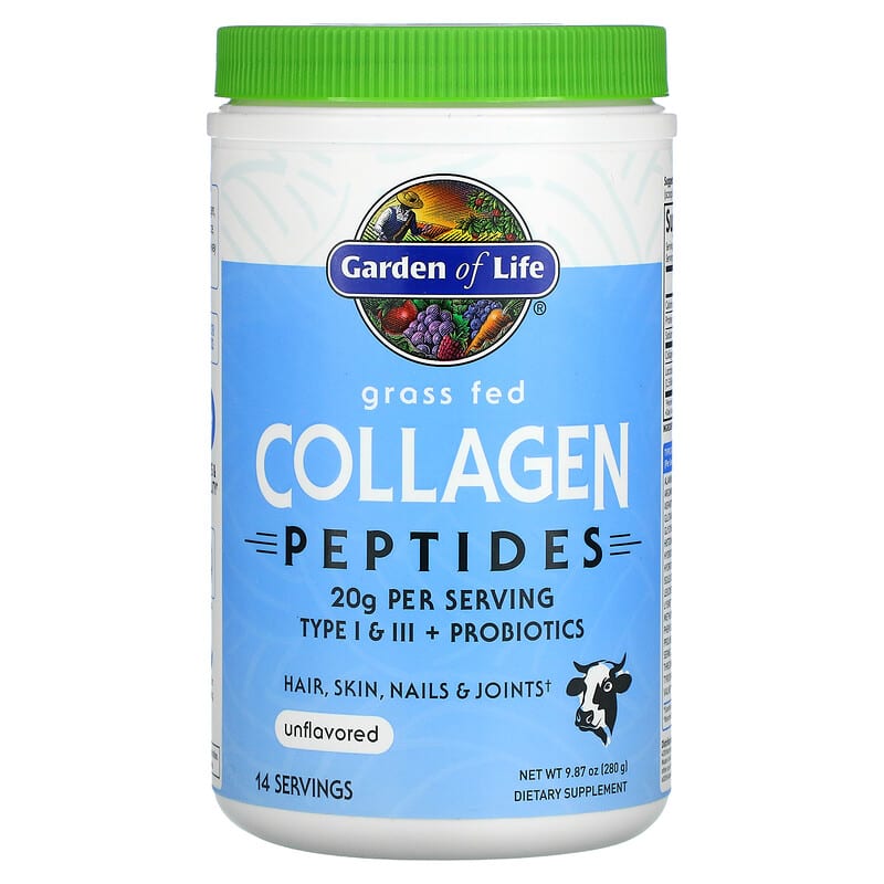 Garden of Life Grass Fed Collagen Peptides Unflavored