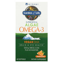 Load image into Gallery viewer, Minami Nutrition Garden of Life Algae Omega-3
