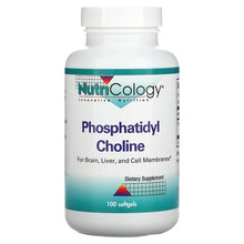 Load image into Gallery viewer, Nutricology Phosphatidyl Choline For Brain, Liver, and Cell Membranes
