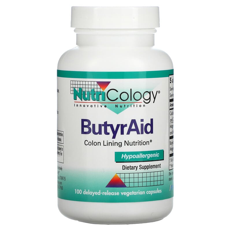 Nutricology ButyrAid Colon Lining Nutrition