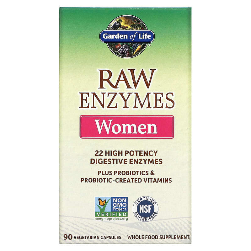 Garden of Life Raw Enzymes Women