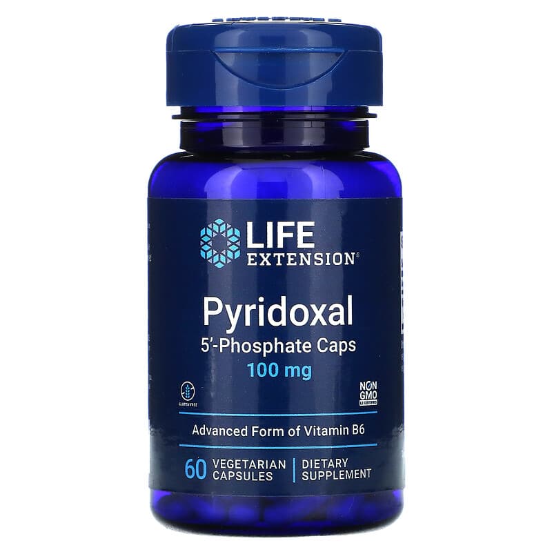 Life Extension Pyridoxal 5'-Phosphate Caps 100 mg