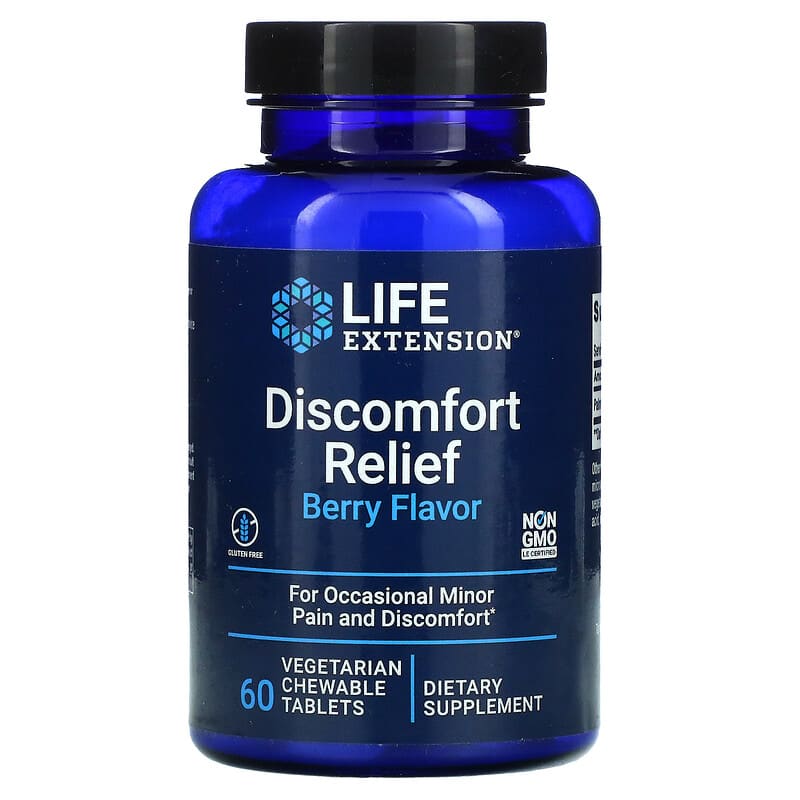 Life Extension Discomfort Relief (Berry Flavor)